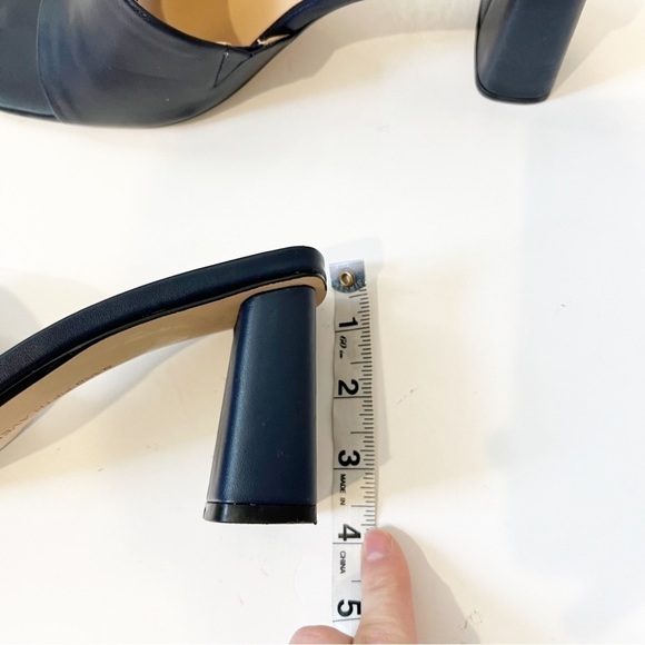 SAKS FIFTH AVENUE Taylor Leather Block-Heel Sandals - Picture 10 of 10